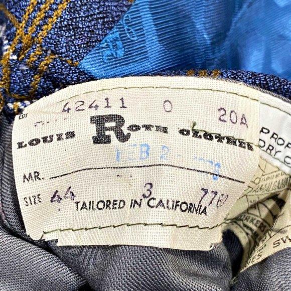 Vintage Louis Roth Blazer Jacket Size 44 Pristine - Picture 11 of 11